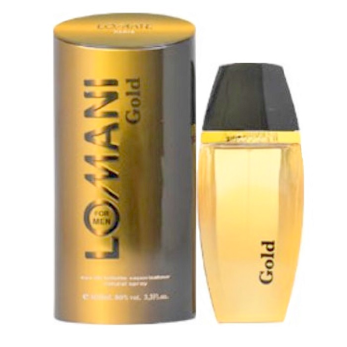 Lomani Gold Cologne by Lomani 3.3oz Eau De Toilette spray for men